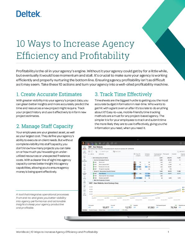 10 Ways to Increase Agency Efficiency and Profitability
