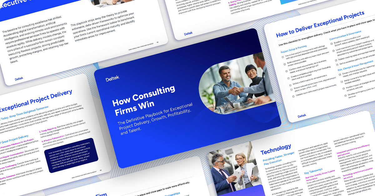 Playbook - How Consulting Firms Win