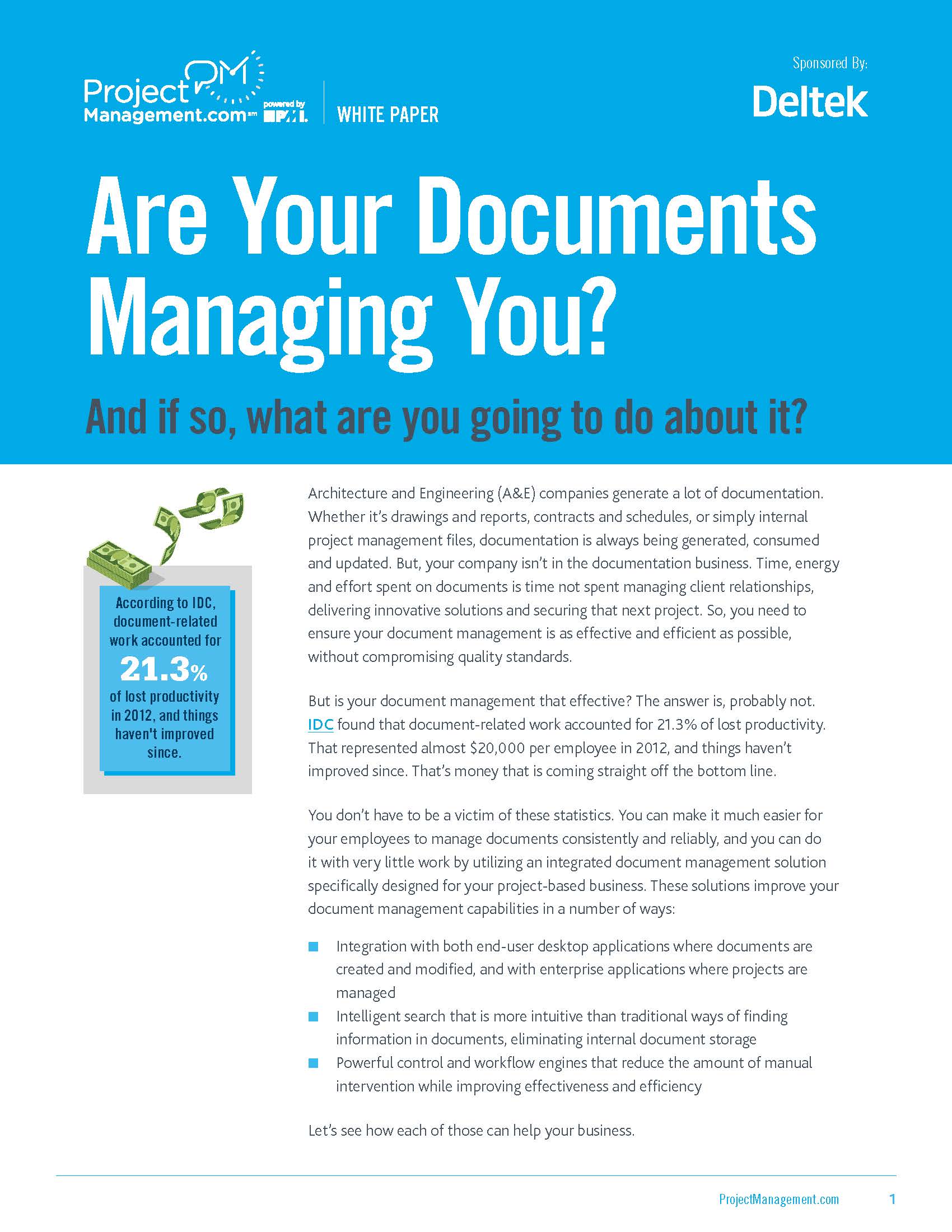 Are Your Documents Managing You?