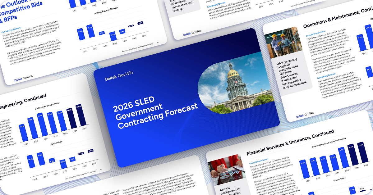 2026 SLED Government Contracting Forecast