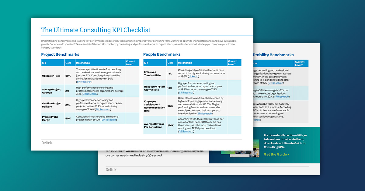 The Ultimate Consulting KPI Checklist