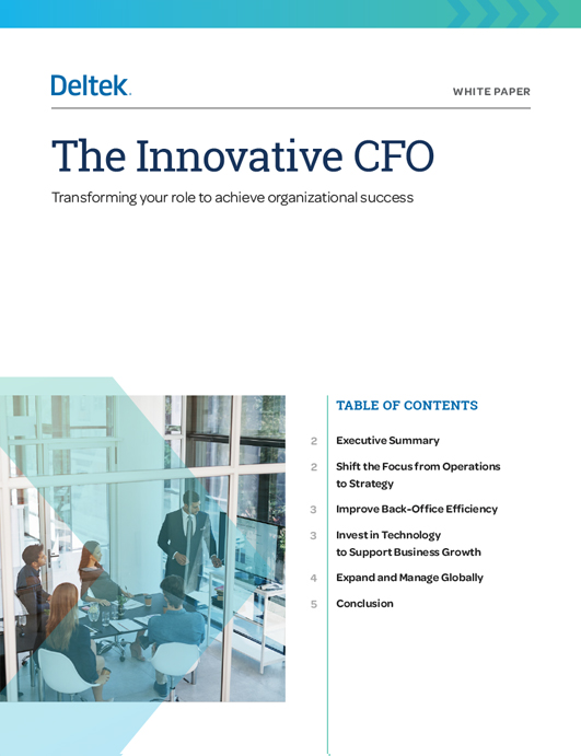 The Innovative CFO
