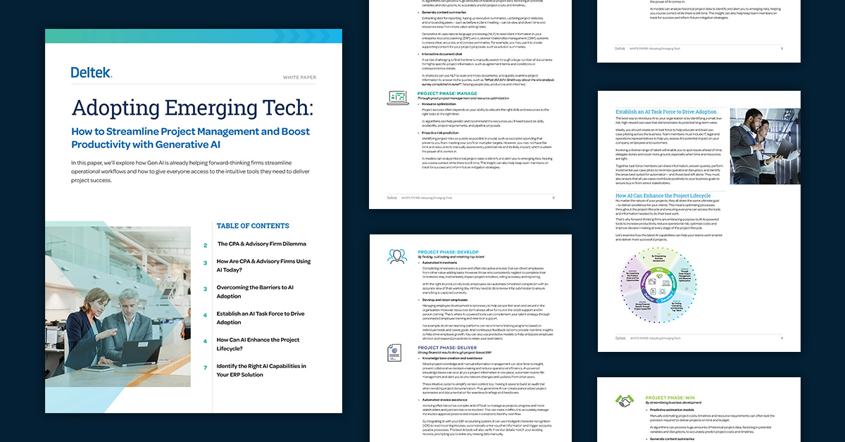 Adopting Emerging Tech