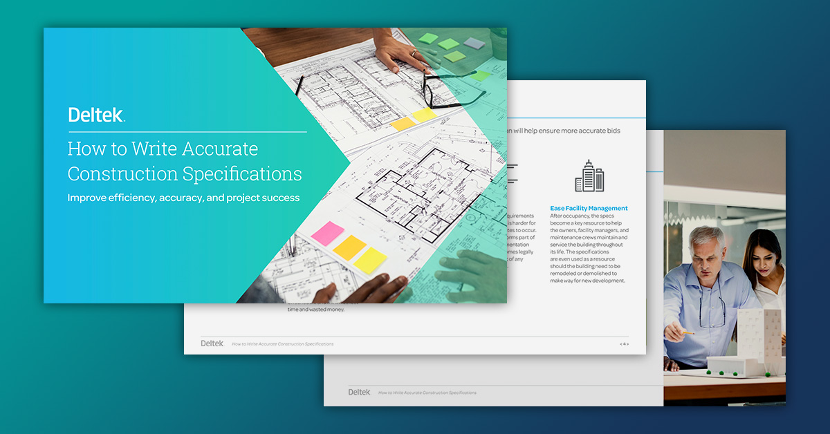Streamline and Simplify Specifications