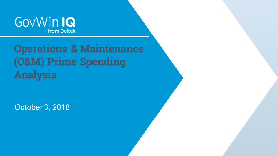 O&M Prime Spending Analysis