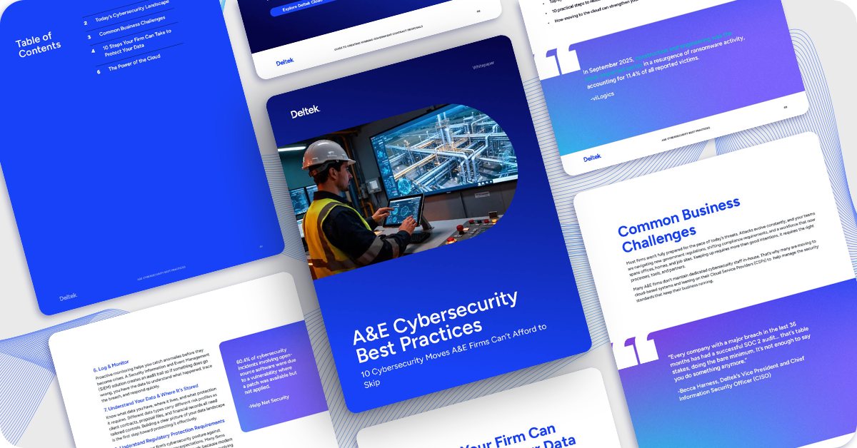 A&E Cybersecurity Best Practices