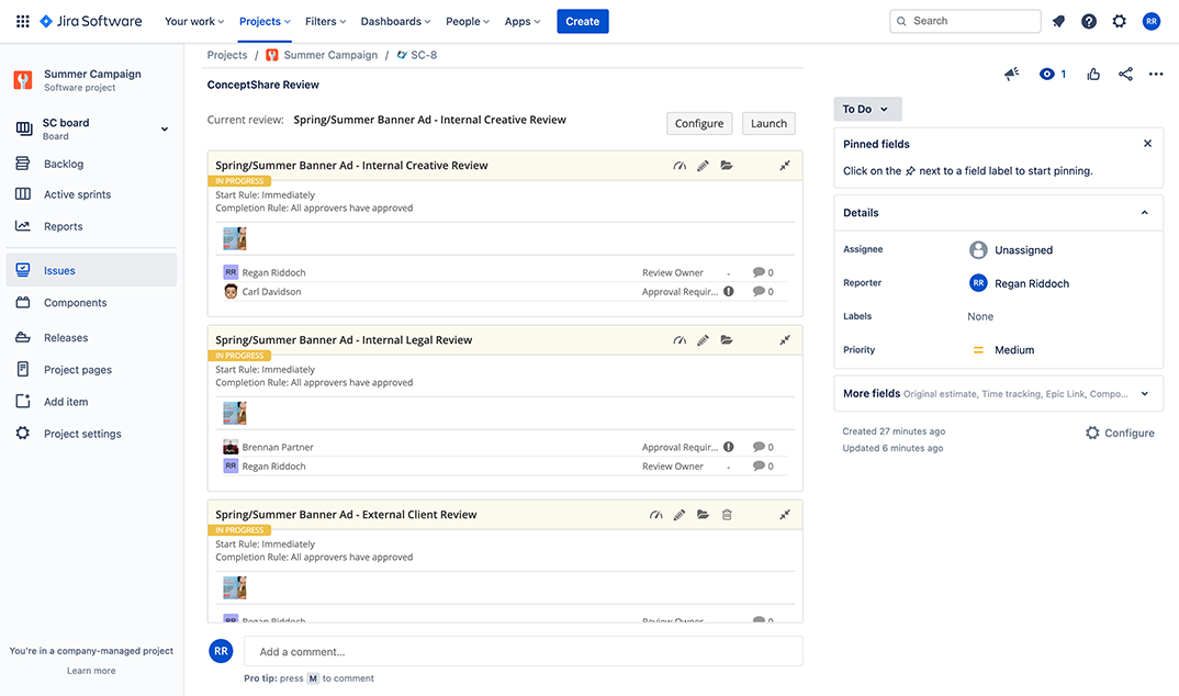 Manage Multiple Rounds With Review Chains