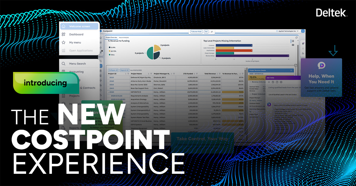 The New Deltek Costpoint Experience