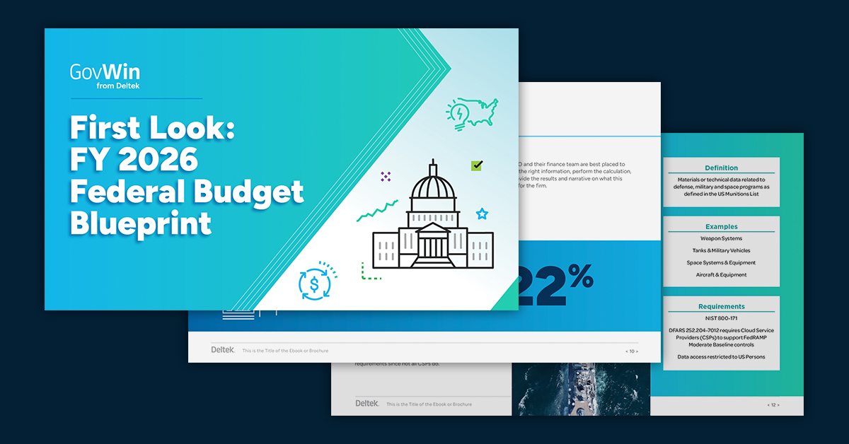 First Look: FY 2026 Federal Budget Blueprint