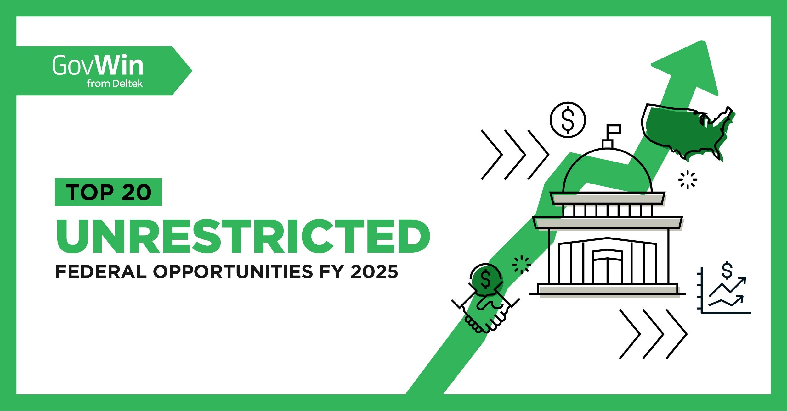 Top 20 Unrestricted Federal Opportunities for FY 2025