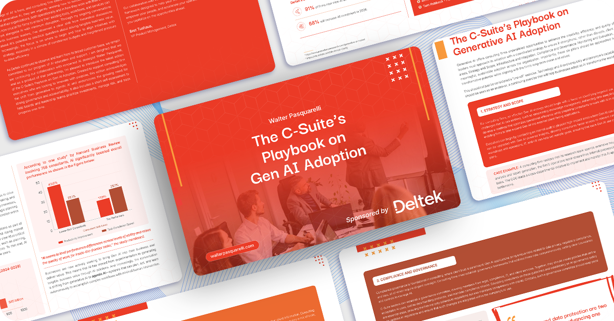 The C-Suite’s Playbook on Gen AI Adoption