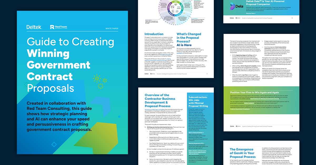 Guide to Creating Winning Government Contract Proposals
