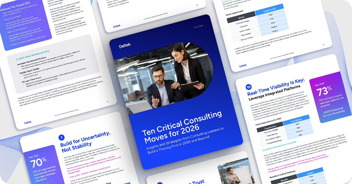 Ten Critical Consulting Moves for 2026