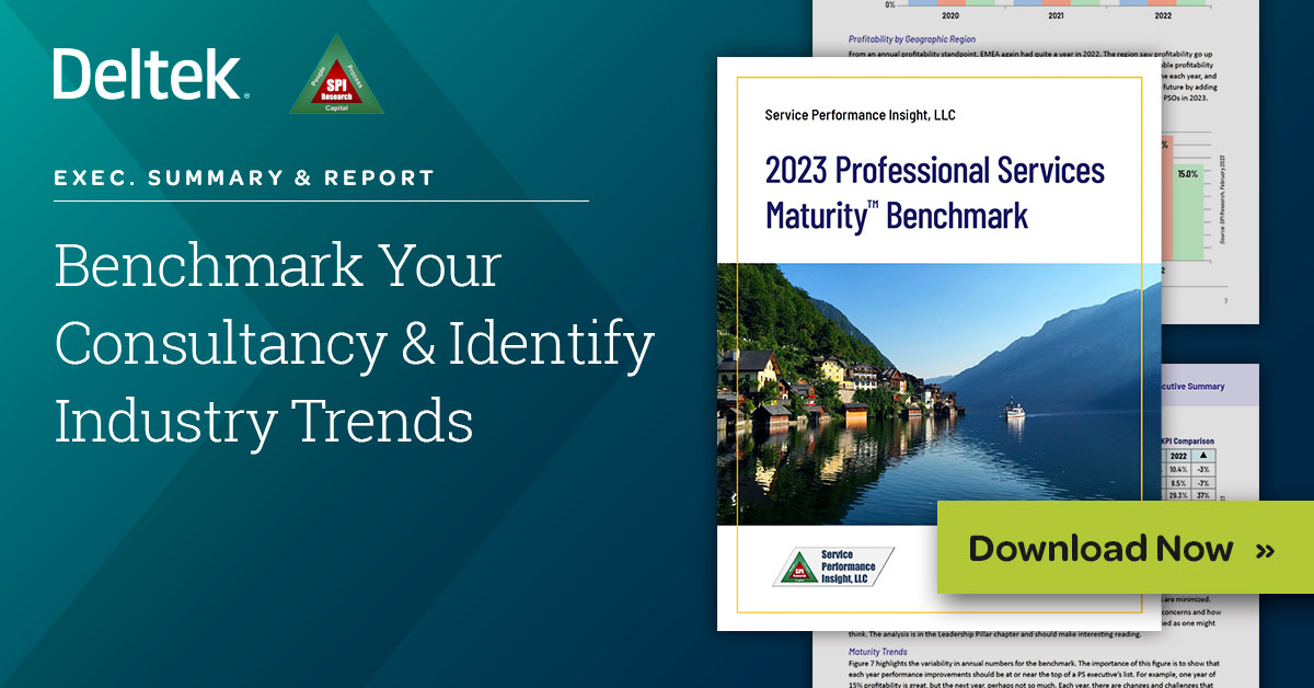 2023 Consulting Industry Benchmarks & Trends?
