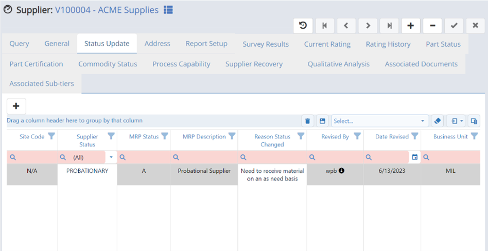 Improve Supplier Quality