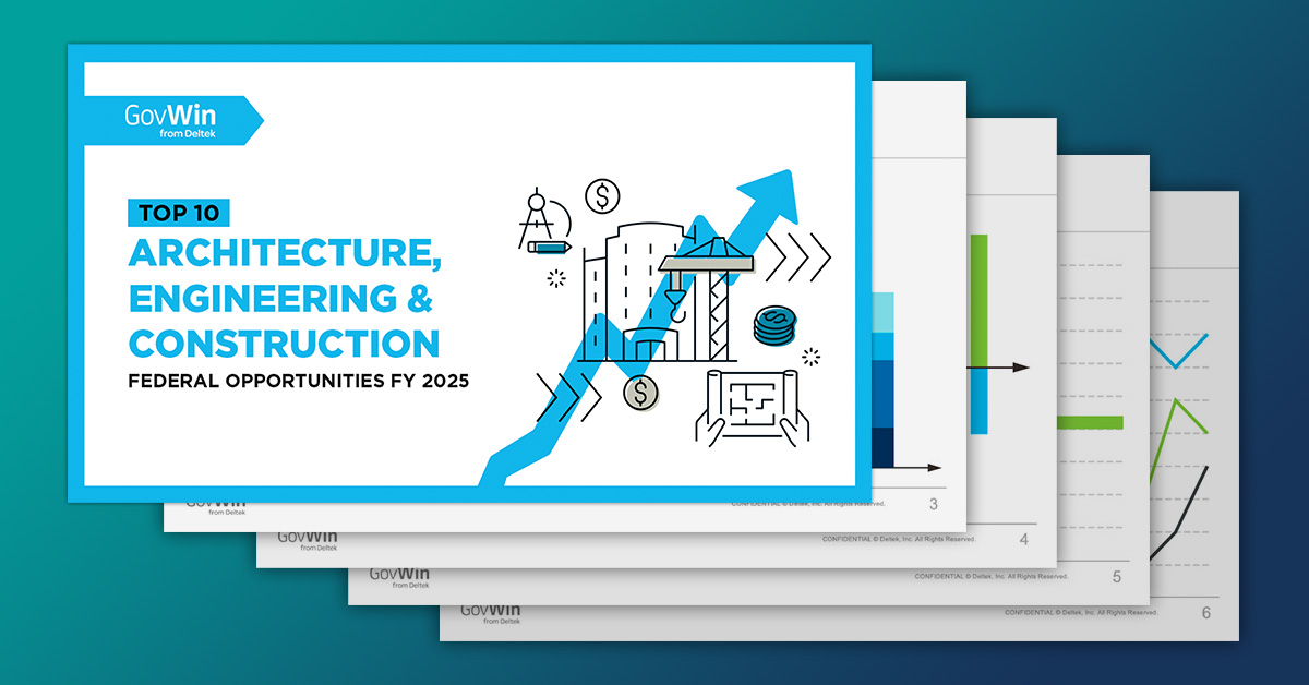 Top 10 Architecture, Engineering and Construction - Federal Opportunities FY 2025