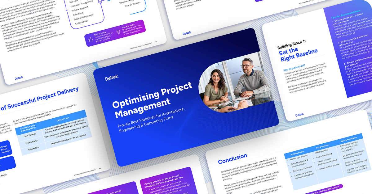 Optimising Proj Mgmt