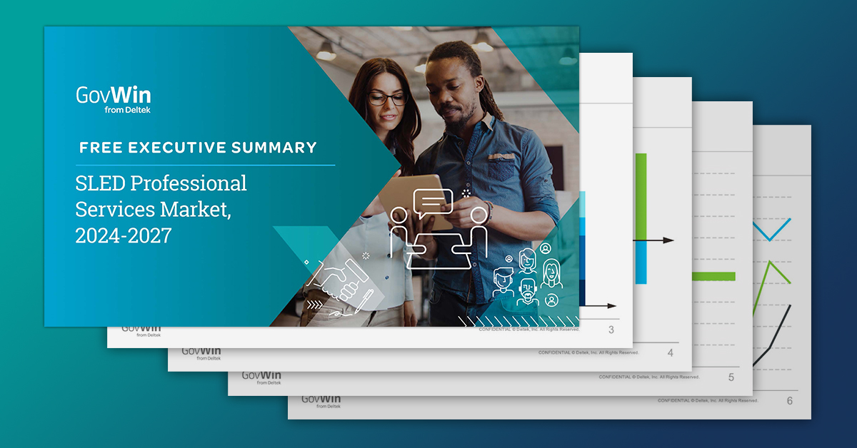 SLED Professional Services Market 2024-2027