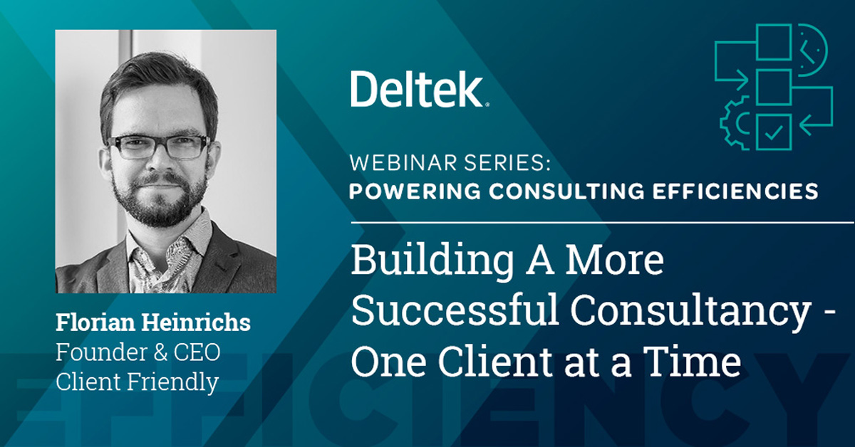 Building a More Successful Consultancy - One Client at a Time