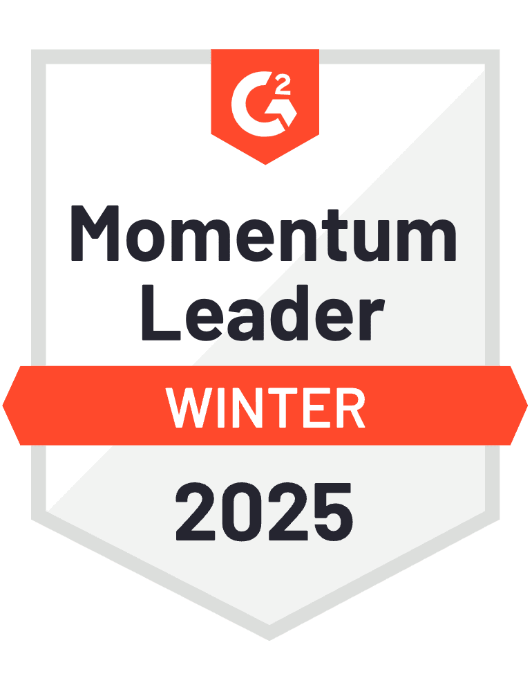 G2 Momentum Leader Winter 2025