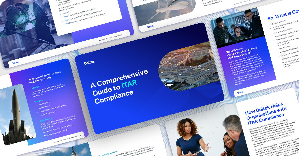 A Comprehensive Guide to ITAR Compliance