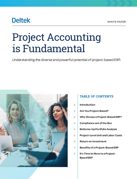 Project Accounting is Fundamental