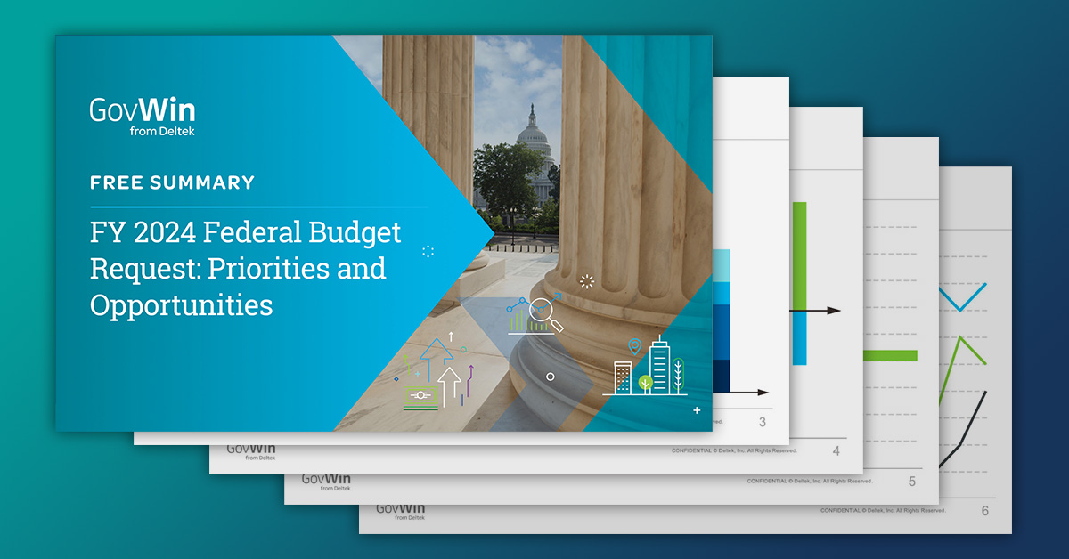 GovWin FY 2024 Federal Budget Request