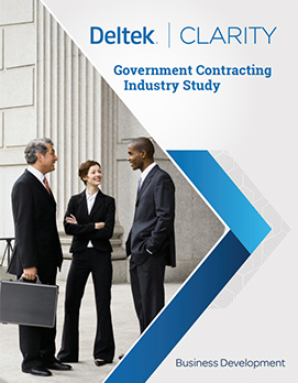 Deltek Clarity Government Contracting Industry Study | Business Development
