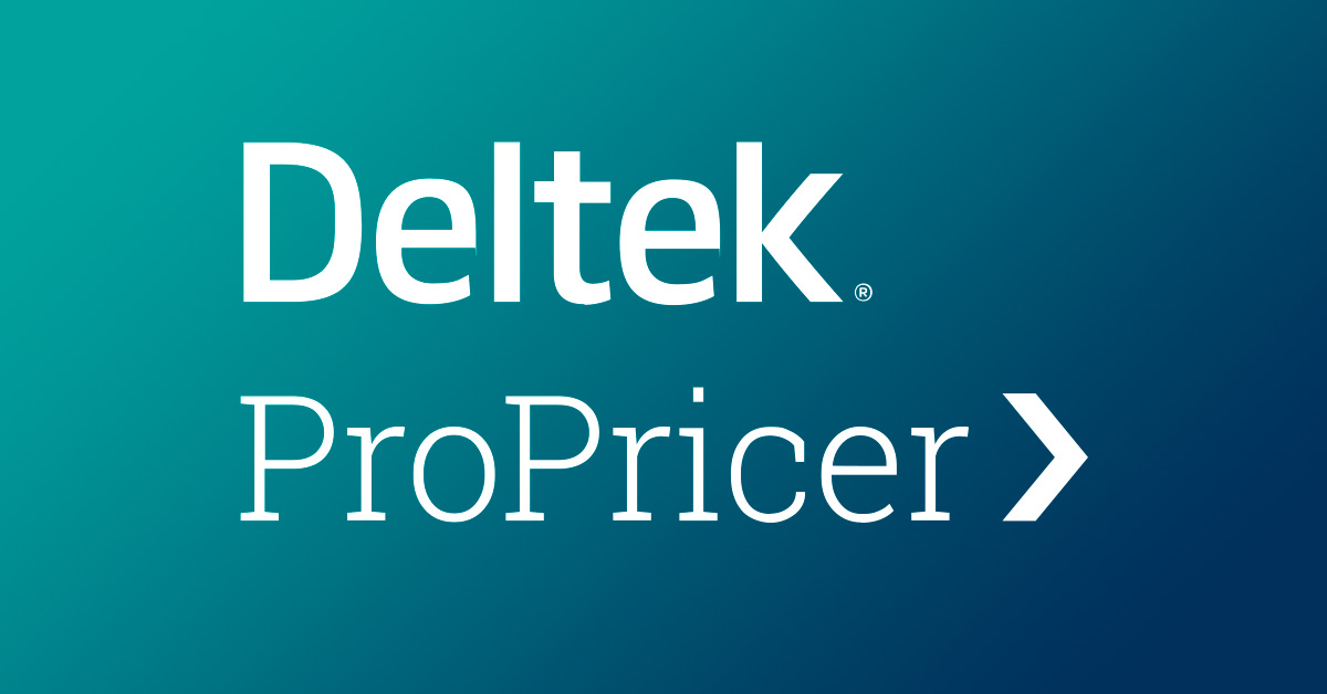 Deltek ProPricer