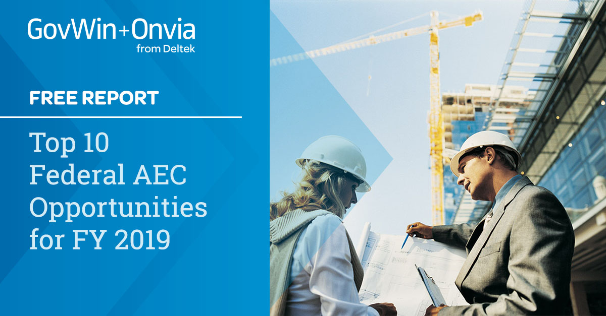 Top 10 Federal AEC Opportunities for FY 2019