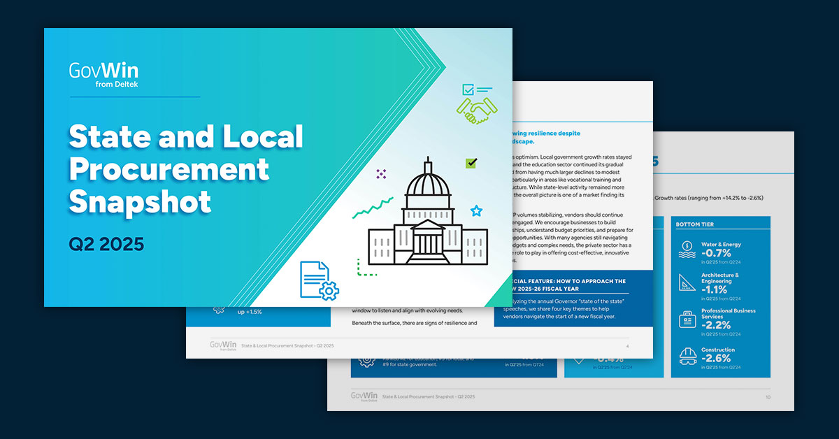 State and Local Procurement Snapshot - Q2 2025